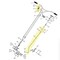 Tomahawk Power Throttle Cable for 36 in. Kohler Power Trowel JXPT36K Part No. TSA-01 JXPT36K-THRTL - alternate 2